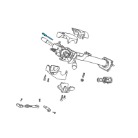 OEM Chrysler Prowler Lever-Tilt Column Release Diagram - 4470103