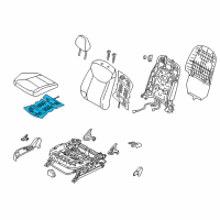 OEM 2016 Hyundai Elantra Heater-Front Seat Cushion Driver Diagram - 88190-3X001