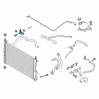 OEM Ford Transit-350 Water Outlet Diagram - 6C1Z-8592-B