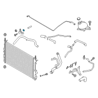 OEM 2017 Ford Fusion Thermostat O-Ring Diagram - -W706722-S300