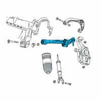 OEM Ram Lower Control Arm Diagram - 68261621AE