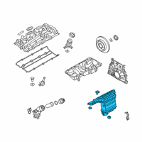 OEM 2021 BMW X4 CHARGE-AIR COOLER Diagram - 17-51-8-053-321