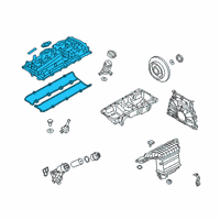 OEM BMW X4 CYLINDER HEAD COVER Diagram - 11-12-8-064-479