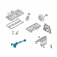 OEM 2021 BMW M3 OIL FILTER Diagram - 11-42-8-099-607