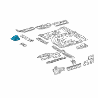 OEM Toyota Shift Boot Diagram - 58280-0C010