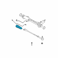 OEM 2005 Ford Mustang Boot Diagram - 4R3Z-3K661-AB