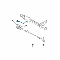 OEM 2008 Ford Mustang Pressure Tube Diagram - 6R3Z-3A714-AA