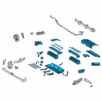 OEM 2018 Toyota Camry Battery Assembly, Hv Sup Diagram - G9510-33100