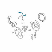 OEM GMC Terrain Rear Speed Sensor Diagram - 85157542