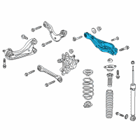 OEM 2021 Honda Civic Arm B, R. RR. (Lower) Diagram - 52350-TGG-A00