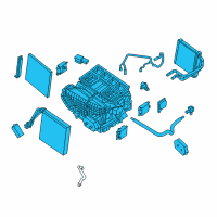 OEM 2020 Nissan Maxima Heating Unit Assy-Front Diagram - 27110-9DJ0A