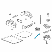 OEM 2009 Pontiac G8 Wrench-Wheel Diagram - 92194803