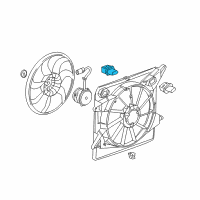 OEM 2014 Cadillac SRX Resistor Diagram - 20883035