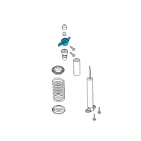 OEM 2017 Ford Fusion Upper Bracket Diagram - HG9Z-18A161-A