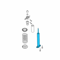 OEM Lincoln MKZ Shock Diagram - HG9Z-18125-C