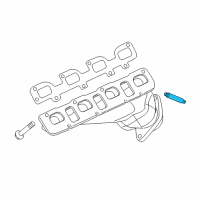 OEM Dodge Challenger Stud-Double Ended Diagram - 6507880AA