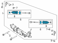 OEM 2022 Ford F-150 GEAR AND PINION ASY - DRIVING Diagram - ML3Z-3332-A