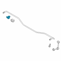 OEM 2016 Hyundai Genesis Bracket-STABILIZER Bar, RH Diagram - 55515-B1000