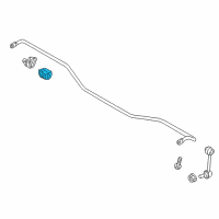 OEM 2015 Hyundai Genesis Bush-Stabilizer Bar Diagram - 55513-B1300