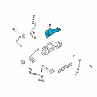 OEM 2020 Kia Stinger Protector-Heat Lower Diagram - 285242CTA1