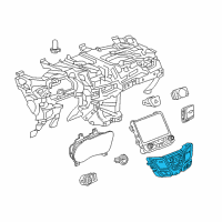 OEM 2019 Buick Envision Dash Control Unit Diagram - 84443702