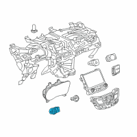 OEM 2018 Buick Envision Headlamp Switch Diagram - 23464773