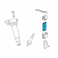 OEM Toyota Highlander ECM Diagram - 89661-48G21