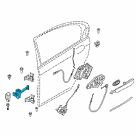 OEM BMW 750i xDrive REAR DOOR BRAKE Diagram - 51-22-7-335-913