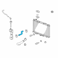 OEM 2015 Honda Fit Hose, Water (Upper) Diagram - 19501-5R1-000