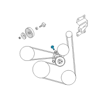 OEM 2019 Nissan Frontier Bolt Diagram - 081A8-8501A