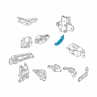 OEM 2010 Chrysler PT Cruiser Sleeve-Structural Diagram - 4891641AA