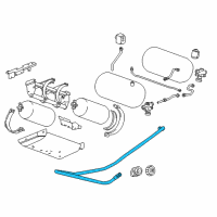 OEM Chevrolet Express 3500 Filler Pipe Diagram - 22899947