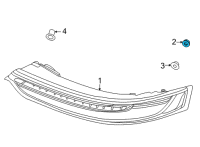 OEM 2022 Lincoln Corsair LAMP ASY Diagram - LJ7Z-13405-E