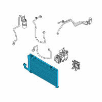 OEM Kia Spectra Main-Condenser Diagram - 1K2N161480B