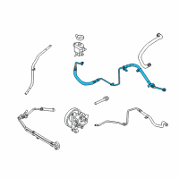 OEM 2013 Ford Edge Pressure Hose Diagram - CT4Z-3A719-D