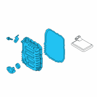 OEM 2015 Kia Soul Cover-Valve Body Diagram - 4528026101