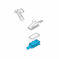 OEM Ford F-250 Super Duty Lower Cover Diagram - 5C3Z-9A600-AA