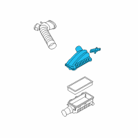 OEM Ford F-150 Upper Cover Diagram - 6L3Z-9661-AA