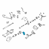 OEM Chevrolet Express Angle Sensor Diagram - 26109034