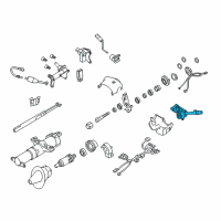 OEM 2008 GMC Savana 3500 Combo Switch Diagram - 25778641