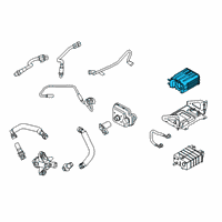 OEM 2017 Ford F-350 Super Duty Canister Diagram - BU5Z-9C985-D