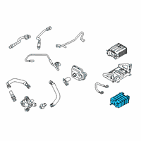 OEM Ford F-250 Super Duty Canister Diagram - HC3Z-9D653-D