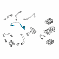 OEM 2021 Ford F-350 Super Duty Vapor Hose Diagram - LC3Z-9G297-C