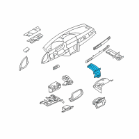 OEM 2010 BMW 335i Drink Holder Left Diagram - 51-45-9-173-467