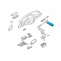 OEM 2009 BMW M3 Drink Holder Right Diagram - 51-45-9-173-471