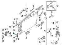 OEM Kia Niro Bolt Diagram - 1144408236B