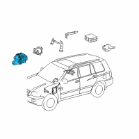 OEM Lexus ACTUATOR Assembly, Brake Diagram - 44050-48191