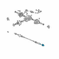 OEM 2006 Acura RL Joint, Inboard Diagram - 42320-SJA-315