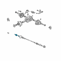 OEM Acura RL Joint, Outboard Diagram - 42330-SJA-315