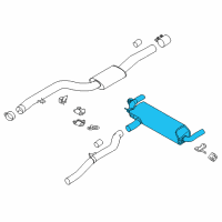 OEM 2017 BMW 740e xDrive Rear Exhaust Flap Muffler Diagram - 18-30-8-637-733